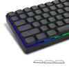 YMDK Ultra-Slim Low Profile Keycaps 127 Keys Dye-Sub JWA Profile Backlit Shine Through Keycap for nuphy keychron 61/68/87/98/104/108 MX Ultra-Slim Keyboard view 2