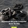 Bike Computer Fixed Base Insert Adapter Mount For Garmin 1050, Aluminum Alloy Cycling Accessory view 4