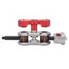 360 Degree Rotation Articulating Arm, Articulating Arm with Double Head, 14/ Inch Screw and Retractable Pins, Aluminum Alloy Articulating Arm for Monitors view 3