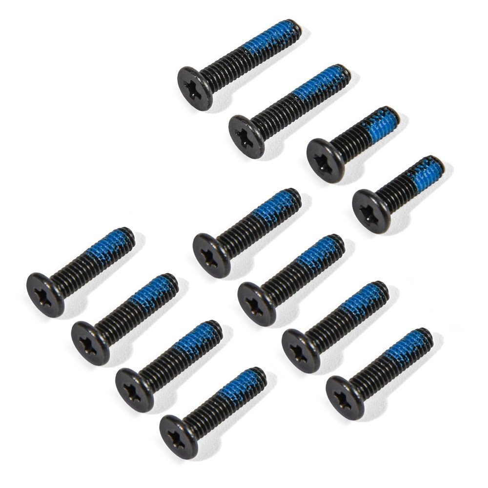 12PCS Replacement Lower Bottom Base Cover Case Screws for ASUS TUF Gaming A16 FA617 FA617NS FA617XS FA617NT & TUF Gaming A16 FA607 FA607PI FA607NUG Series Laptop with 2 Long, 8 Medium, 2 Short