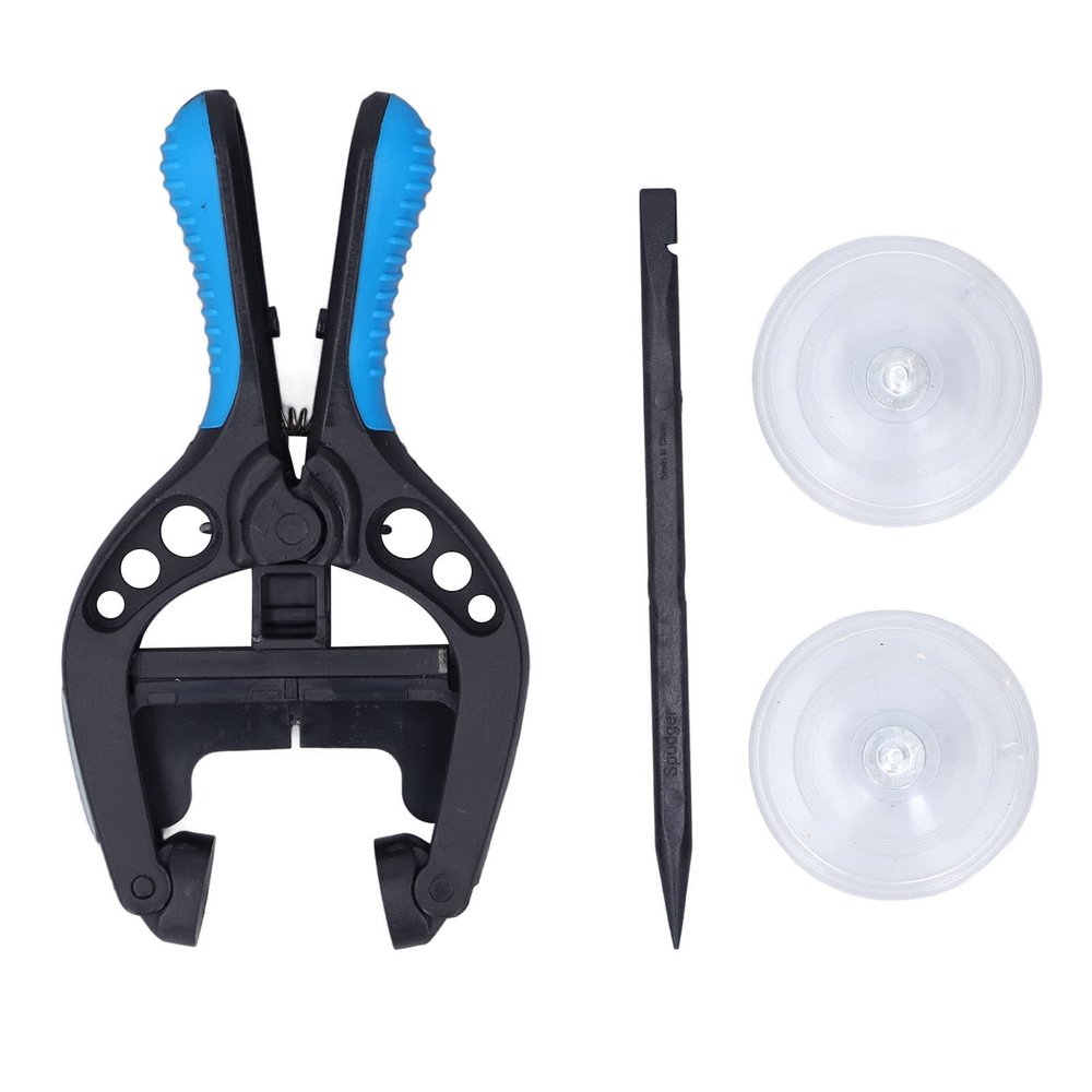 Adfaga Suction Cup Opening Pliers Ergonomic Anti Skid Handle Adjustable Removable Strong Suction Cup Screen Opening Tool with Pry Tool for Mobile Phone Repair Digital Devices Indus