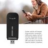 VBESTLIFE 4G LTE USB WiFi Dongle, Mobile Hotspot Router, 150Mbps High Speed Portable Modem Device with SIM Card Slot for Travel, Support 10 Users (Black) view 2