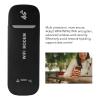 VBESTLIFE 4G LTE USB WiFi Dongle, Mobile Hotspot Router, 150Mbps High Speed Portable Modem Device with SIM Card Slot for Travel, Support 10 Users (Black) view 3