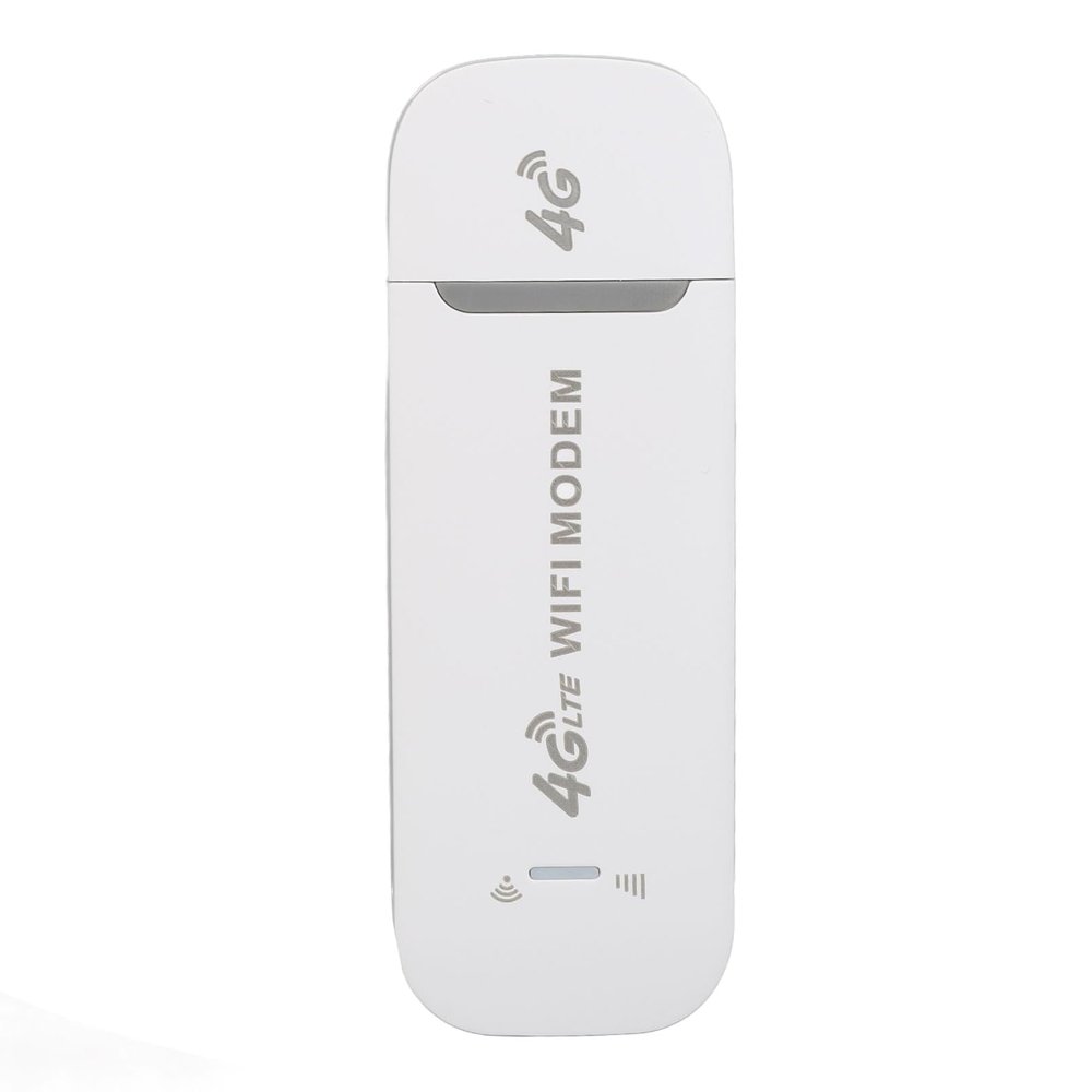 VBESTLIFE 4G LTE USB WiFi Dongle, Mobile Hotspot Router, 150Mbps Portable Modem Device with SIM Card Slot for Travel, Support 8 Users