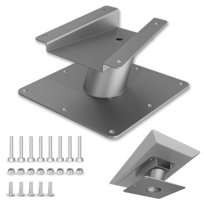 Heavy Duty Starlink Performance Gen 3 Marine Mount, Ybervont Stainless Steel Starlink Performance Roof Flat Mount Kit, Fits Boat, RV for Extreme Climates