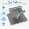 Heavy Duty Starlink Performance Gen 3 Marine Mount, Ybervont Stainless Steel Starlink Performance Roof Flat Mount Kit, Fits Boat, RV for Extreme Climates view 2