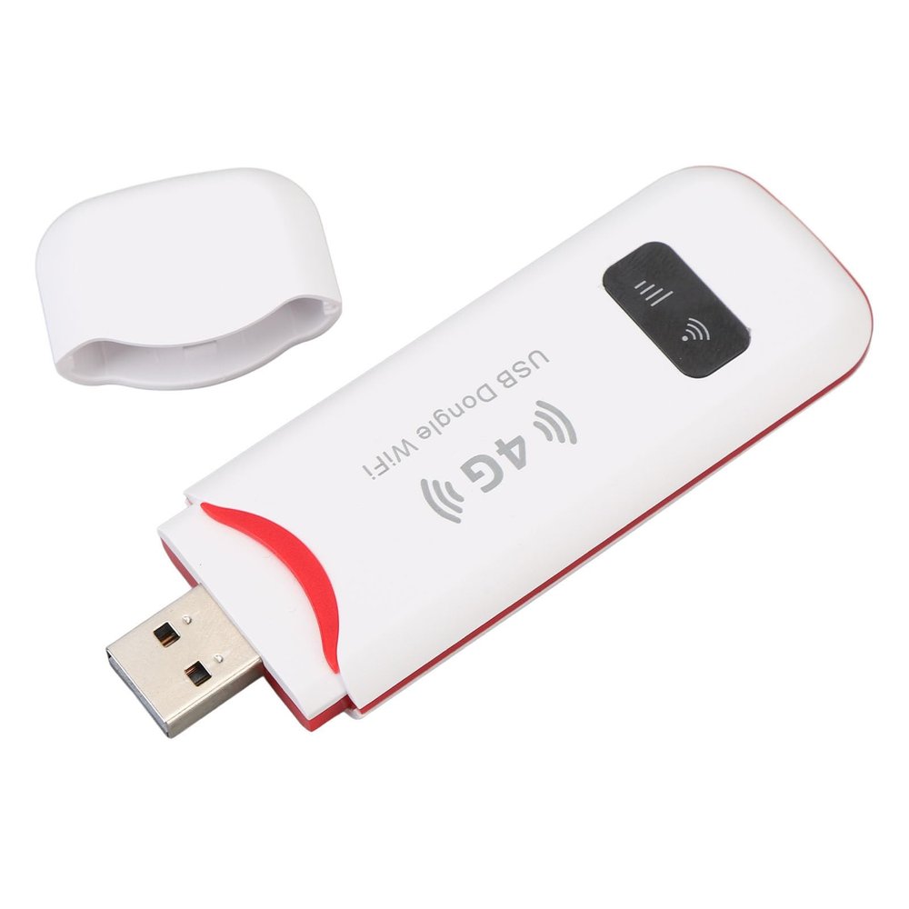 VBESTLIFE 4G LTE USB WiFi Dongle, Mobile Hotspot Router, 150Mbps Portable Modem Device with SIM Card Slot for Travel, for Europe Asia Oceania Africa