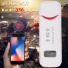 VBESTLIFE 4G LTE USB WiFi Dongle, Mobile Hotspot Router, 150Mbps Portable Modem Device with SIM Card Slot for Travel, for Europe Asia Oceania Africa view 3