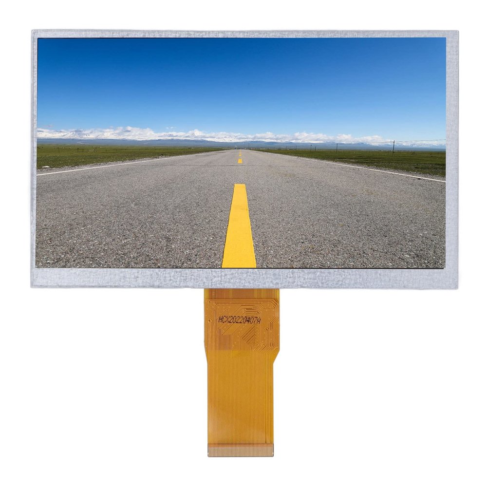 7 Inch LCD Screen Module, Definition Display, 1024x600 Resolution View Angle 85x85, Compatible with Security Doorbell, Vehicle, Industrial