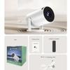 1080P Video projector with WIFI and Speaker, HDMI USB casting device with remote, phone mirroring view 2