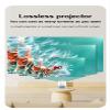 1080P Video projector with WIFI and Speaker, HDMI USB casting device with remote, phone mirroring view 4
