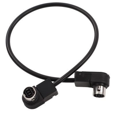 KunEchevyr 30cm Car AUX Input Adapter, CD Player Audio Cable, Toughness Replacement for, UniLink Devices, with ABSMetal Material for N333RS, DVA 7996R, CDA 9855R,