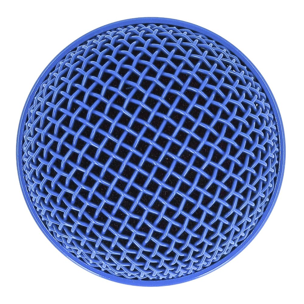 ZJchao Microphone Accessories, Microphone Filter Grille Cover Replacement Mesh Grille Head for SM58S SM58LC BETA58A SA M30 SV100 UT2 PGX24 SLX4 (BLUE)