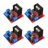4pcs L298N Motor Drive Controller Board DC Dual H-Bridge Robot Stepper Motor Control and Drives Module for Smart Car Power view 1