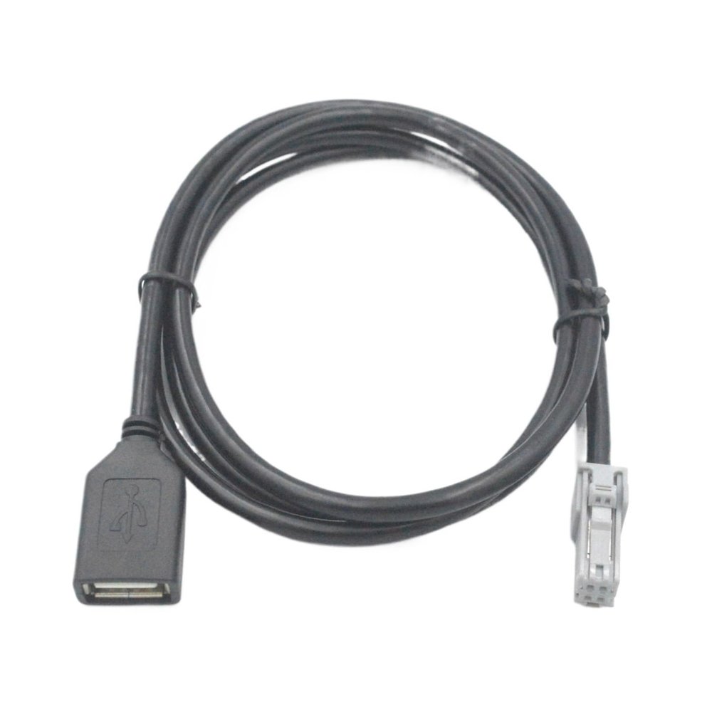AICNRUT Car USB Cable Adapter Conector Audio INPUT To Media CD Player AICNRUT