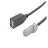 AICNRUT Car USB Cable Adapter Conector Audio INPUT To Media CD Player AICNRUT view 3