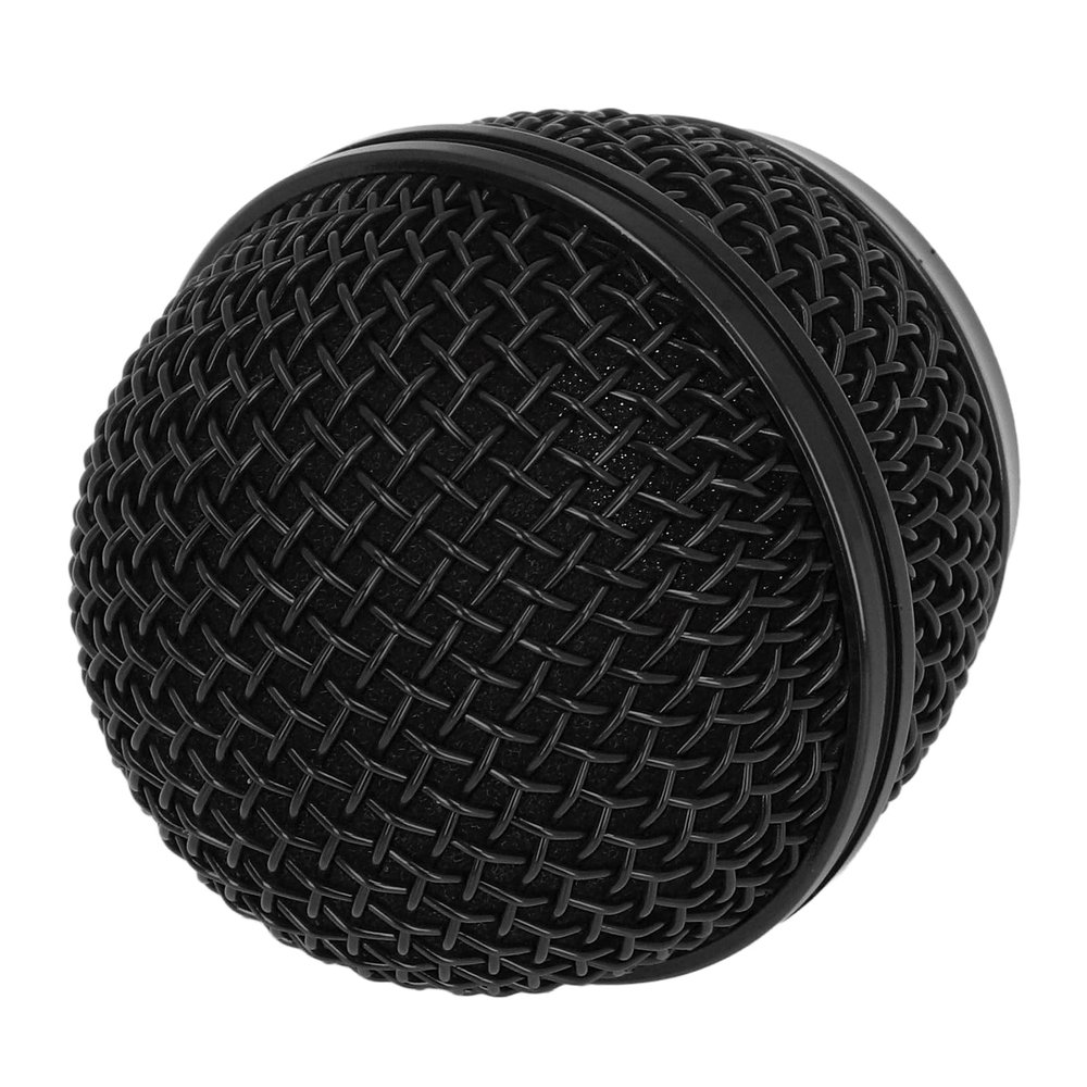 ZJchao Microphone Accessories, Microphone Filter Grille Cover Replacement Mesh Grille Head for SM58S SM58LC BETA58A SA M30 SV100 UT2 PGX24 SLX4 (BLACK)