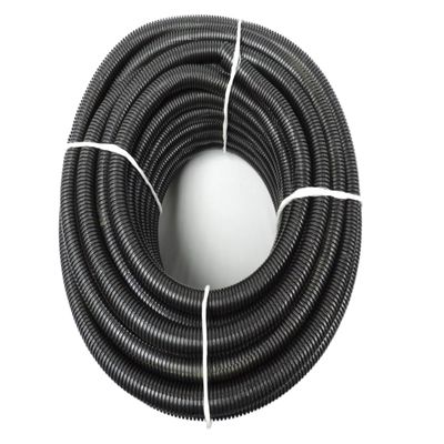 1" in. Dia Black Flexible Corrugated Polyethylene Split Tubing