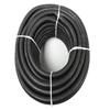 1" in. Dia Black Flexible Corrugated Polyethylene Split Tubing view 1