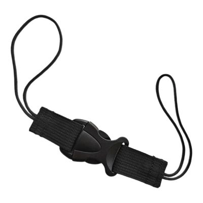 Diving Lanyard Accessory Gifts Visible, Sturdy Underwater Diving Tool Dive Gear Strap for Cameras, Outdoor Climbing- Black
