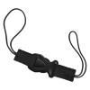 Diving Lanyard Accessory Gifts Visible, Sturdy Underwater Diving Tool Dive Gear Strap for Cameras, Outdoor Climbing- Black view 2
