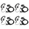CENMIGO G-Type Walkie Talkie Earpiece with Earhook and MIC, Two-Way Radio Earpiece with Mic (2-Pin K-Type 4 Pack) view 1