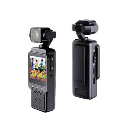 XUMIUZIY Mini Body Camera with Audio Video Recording, 1080P Pockets Vlogging Camera with Rotatble Lens, Anti Shake & WiFi Support for Outdoor Photography