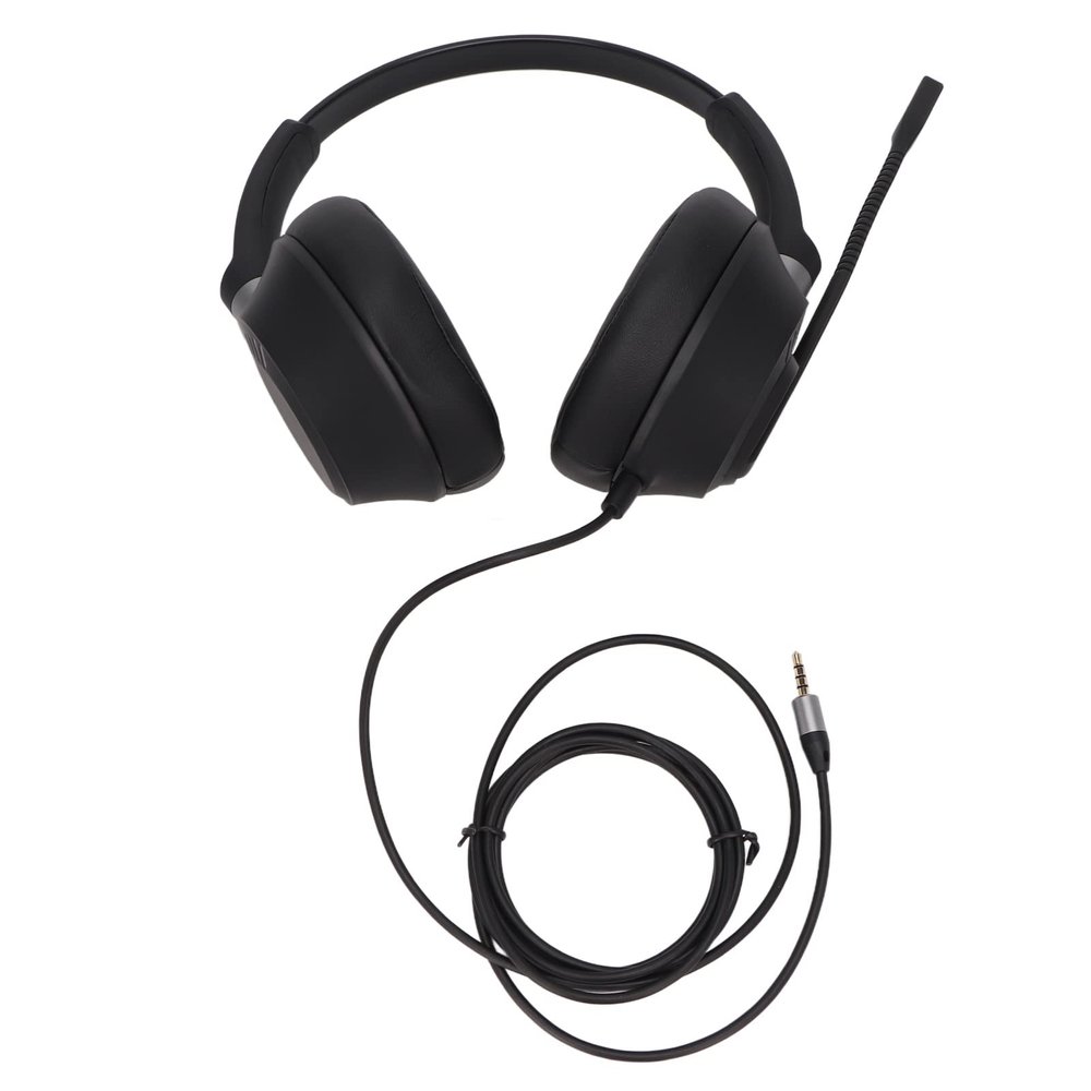 Ymiko Call Center Headphone Supports ENC Active Noise Cancellation, Ultra Light and Durable, Clear Conversations for Devices with 3.5mm Headphone Jack, in Noisy environments, Ideal