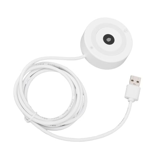 Bewinner USB Fingerprint Reader for Wins Hello, 360 Recognition Scanner with 10 Fingerprint Storage, Portable Biometric Device for Passwordless Login on PC Laptop