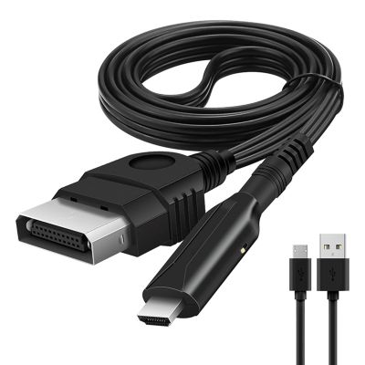 Geavonyg Console to Converter Video Digital Adapter Link Cable for Notebook Game TV-Monitor Projector Headphone Jack-outlets for Multiple Devices Computer-Voltage Video Monitors