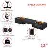 12" Dual PORTED Solo baric L7S L7R L7T sub Box, fits 99-06 & 07 Classic Sierra ext-cab Speaker Box subwoofer Enclosure Stereo car Audio Home Audio view 3