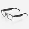 SOLOS AI Smart Glasses | AirGo A5 5th Gen | Hydro 7 Shiny Clear Gray | Integrated ChatGPT for Travel and Real Time Translation | Stereo Speakers | Blue Light Blocker | Compatible with iOS and Android view 1