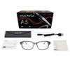 SOLOS AI Smart Glasses | AirGo A5 5th Gen | Hydro 7 Shiny Clear Gray | Integrated ChatGPT for Travel and Real Time Translation | Stereo Speakers | Blue Light Blocker | Compatible with iOS and Android view 4