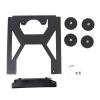 Estink Mini Rectangular Satellite Roof Mount, Car Mount Kit RV Bracket for Mini Rectangular Satellite Dish Stable Adjustable Aluminum Alloy for Cars RVs Boats view 1