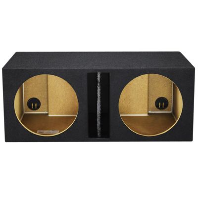 15" Dual Center-ported sub Box Speaker Box subwoofer Enclosure Stereo car Audio Home Audio Universal Use
