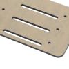 Acrylic Hard Drive Bracket Stand, DIY 35in. Black Cage, Hard Disk Shelf with Fan Mounting Kit, Includes Side Plates, Fixing Strips, Screws for PC , Computer Components, YJ Y3F 002 view 3
