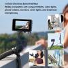 Bewinner Gooseneck Clamp Camera Mount, 180 Rotation Flexible Gooseneck Camera Stand, 1/4 Inch Universal Screw Cam Holder Bracket for Microphone Phone view 3