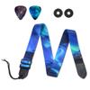 MVNOIRE Strap Shoulder Guitar Personality Crossbody Men's And Women's Picks And Buckles view 1
