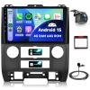 4G+64G 9'' Android 15 Car Stereo for Ford Escape Kuga Mazda Tribute 2007-2012 IPS Touchscreen Screen Car Radio with Wireless Carplay/Android Auto/DSP, Sellrich BT5.0 GPS WiFi FM SWC Backup Camera view 1