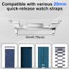 20mm/0.79in Watch Band Adapter for Samsung, Stainless Steel Band Connectors Compatible with Samsung Galaxy Watch 8 and 8 Classic view 4