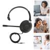 Qianjyvous X6S 35. Telephone Headset, Single Ear Call Center Headphone with Active Noise Cancelling, HD Microphone and Comfortable Ear Cushions for Customer Service, Telemarketing, Use view 4