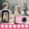 PUSOKEI Mini Thumb CameraPortable Wearable Sports Camera with 2.0" Screen 1080P HD Video Recorder for Outdoor Cycling Hiking Pet Monitoring with Wrist Strap (Pink) view 2