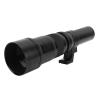 ciciglow Ultra Long Zoom Telephoto Lens, 500mm F6.3, Achromatic Refractor Mirror Design, Manual Focus, Depth of Field Scales, Ideal for Bird and Wildlife Photography (Black) view 1