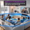 Jierben Sound Bar for Smart TV, Sound Bar, Bluetooth Sound bar, with Optical/AUX/HD ARC, Surround Sound Speakers, Surround Sound System for TV/PC/Gaming/Projectors, Wall Mountable PC Soundbar view 2