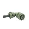 1 Set 4 Pin Standard Aviation Plug MS3108A-14S-2S/P MS3102A Elbow Connector MS5015 Series MS3108A-14S-2P(Dark Grey) view 1