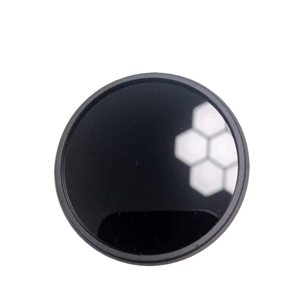 Glass Filter Lens, 365nm Band Pass ZWB2 IR Cut Filter Glass 25-105mm Diameter with Frame Pack of 2(58mm)