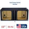 15" Dual Solo-baric L7S L7R Center-ported sub Box Speaker Box subwoofer Enclosure Stereo car Audio Home Audio view 2