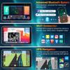 10 inch Double Din Car Radio Touch screen GPS Navigation Stereo, Wireless CarPlay & Android Auto Head Unit,Bluetooth, FM Radio Receiver, Automatic Rotation IPS Split Screen, Mirrorlink,SWC,DSP, Camera view 4