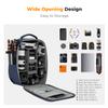 K&F CONCEPT Camera Backpack,Hardshell Photography DSLR Camera Bag with 15-15.6 Inch Laptop Compartment Hard Shell Camera Case Compatible with Canon/Nikon/Sony/DJI Mavic Drone view 2
