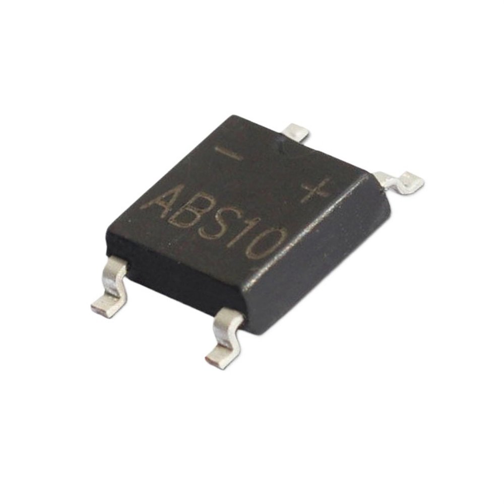 100Pcs ABS10 SMD Bridge Rectifier SOP-4 Stack 1A/1000V